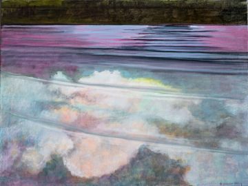 ON REFLECTION 2015 oil on canvas 18 x 24 inches Nancy Wissemann-Widrig