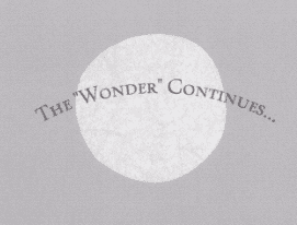 The Wonder Continues