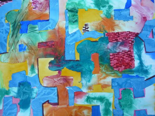Fred Good, Bricks, watercolor on paper