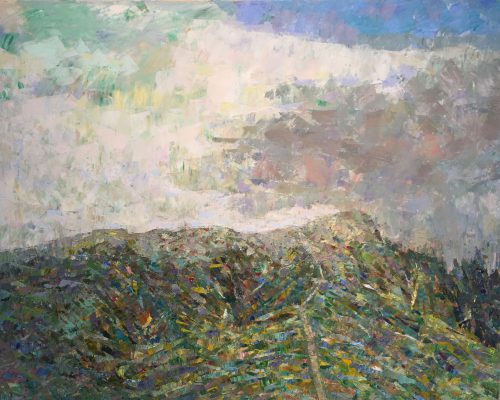 B. Chu “Mount Washington” Oil on canvas, 24” x 30”
