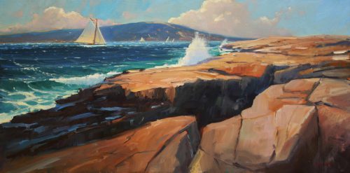“Schoodic Point (Frenchmans Bay)” - by Brad Betts