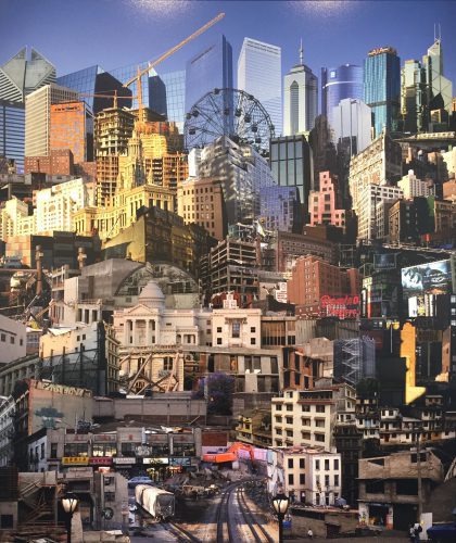 Julee Holcombe “Metropolis”  archival pigment print, 48.5” x 42”