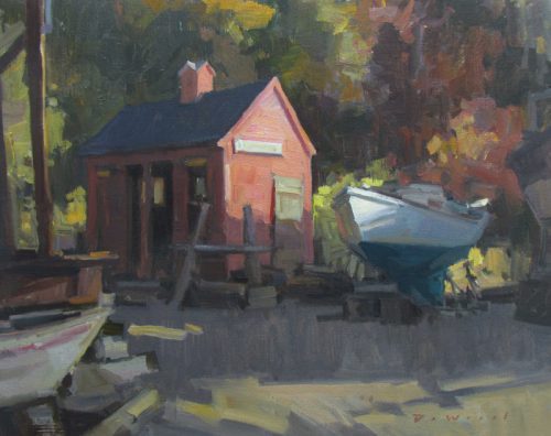 "The Old Boat Yard" by Ken DeWaard