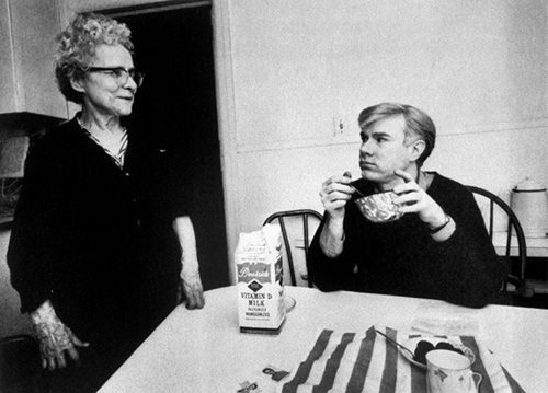 Andy Warhol at Home by Ken Heyman