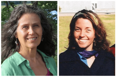All are invited to the Bookey Readings at the Harlow on Friday, May 5 at 7pm, featuring Anna Wrobel (left) and Marita O’Neill (right.) Courtesy Photos.