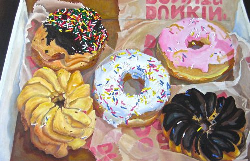 Dunkin Donuts, 20 x 24 inches