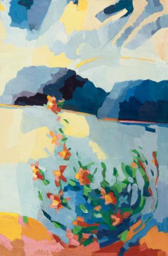 Somes Sound from Sargent Drive, 36x24, oil on canvas