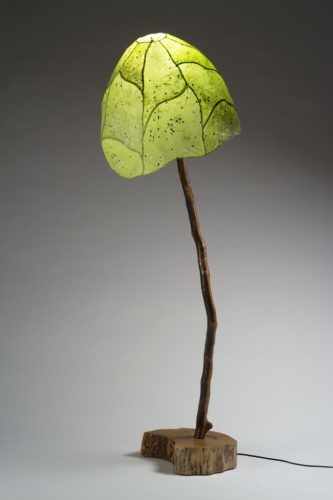 Ember Grove, Green Floor Lamp