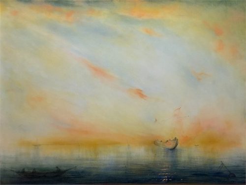 John LeCours | Nederzee Daydream #12 | Oil on Canvas | 36" X 48"