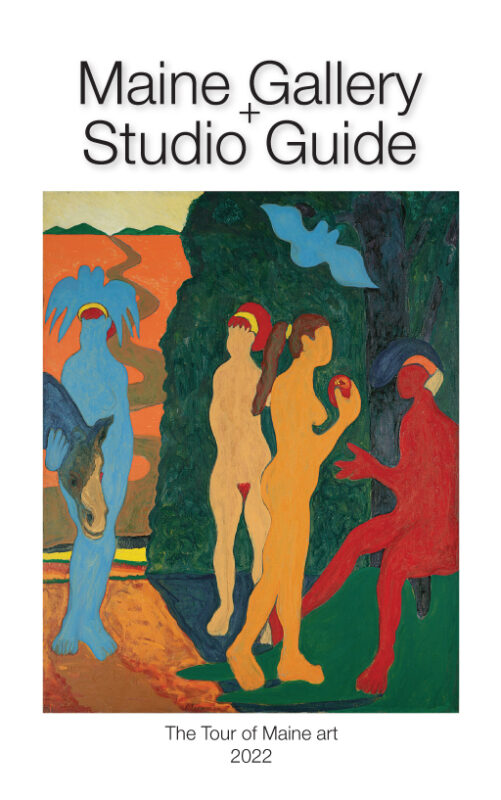 2023 Maine Gallery Guide cover
