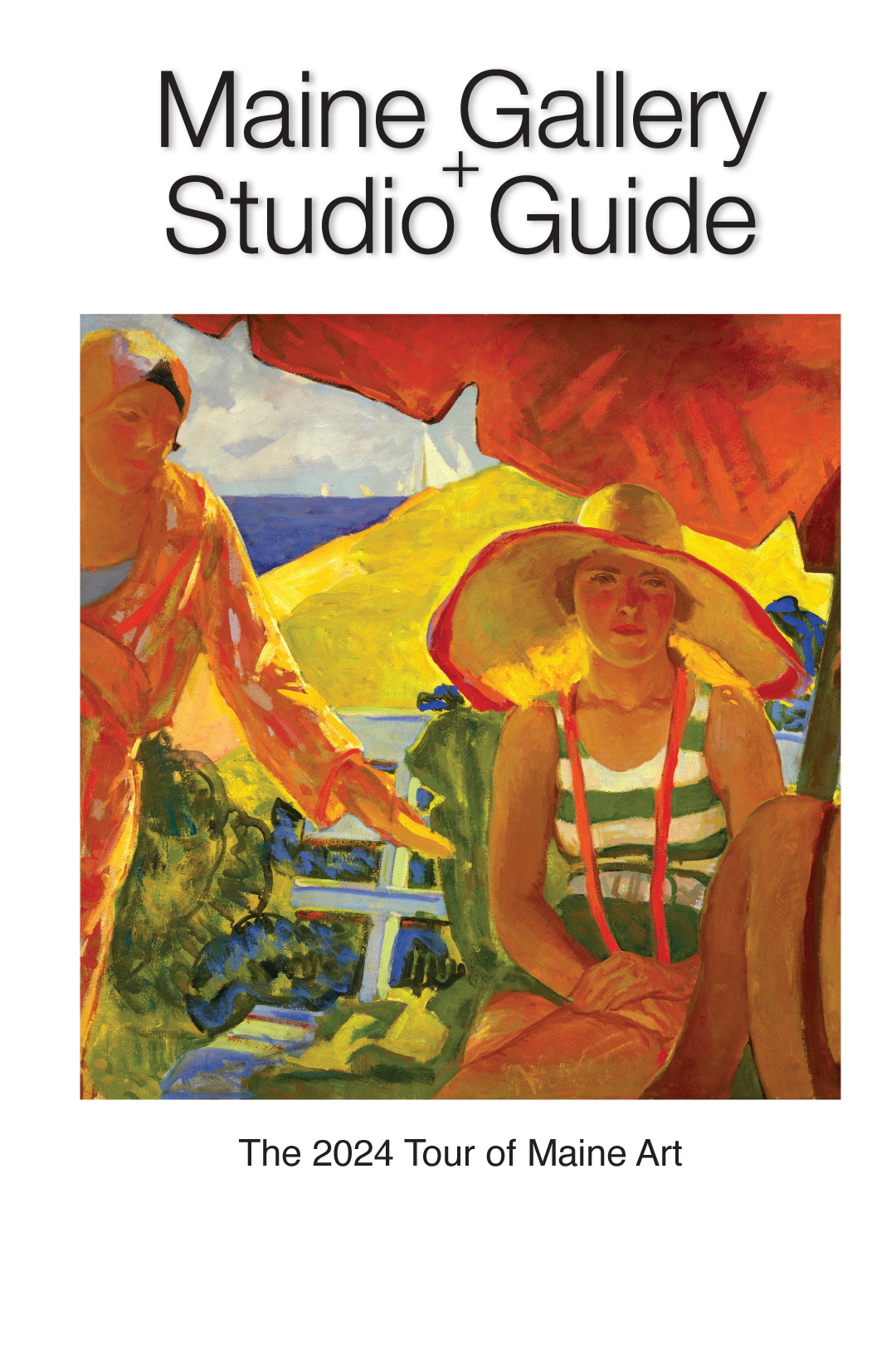 Footer View 2024 Art Guide Online Maine Gallery + Studio Guide