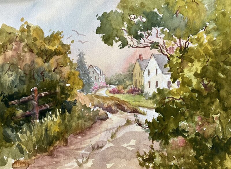 PEMA Kilburn Monhegan Way Watercolor