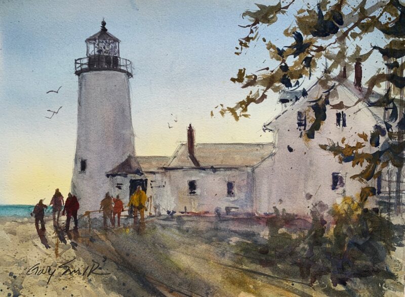 PEMA Smith Pemaquid Morning Watercolor