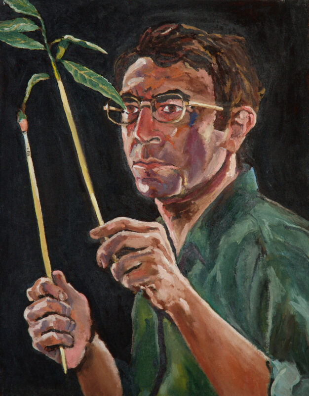 UMVA CARLO PITTORE Self Portrait ” x ” Oil on linen