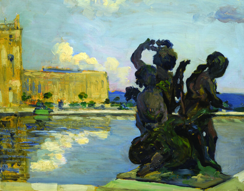 Wiscasset Einar Wegener Reflecting Pool Versailles