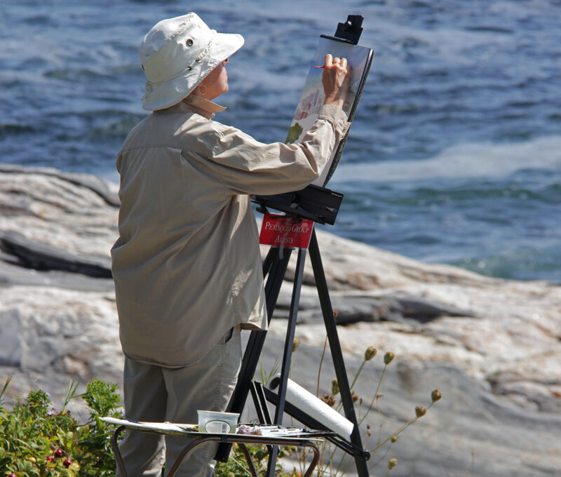 Artists at the Point Painting at the Point