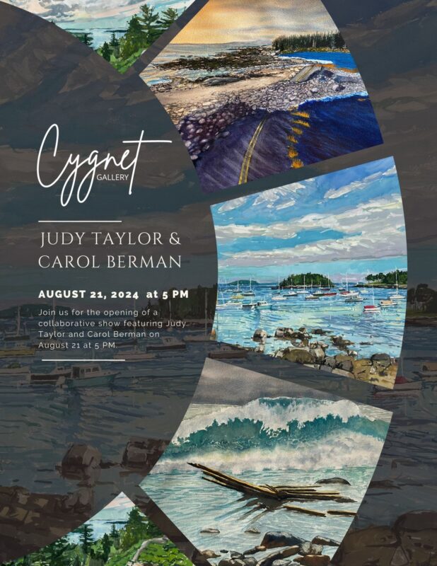 Cygnet Judy and Carol Poster Real Estate Flyer