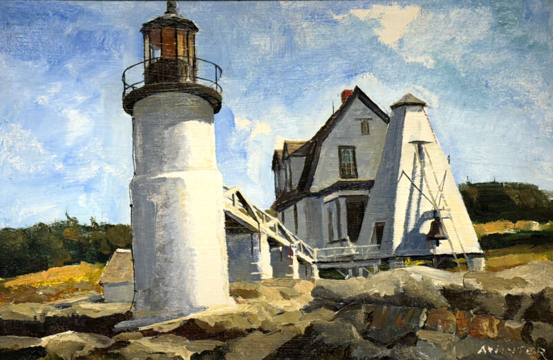 Wiscasset Andrew Winter Marshall Point Light