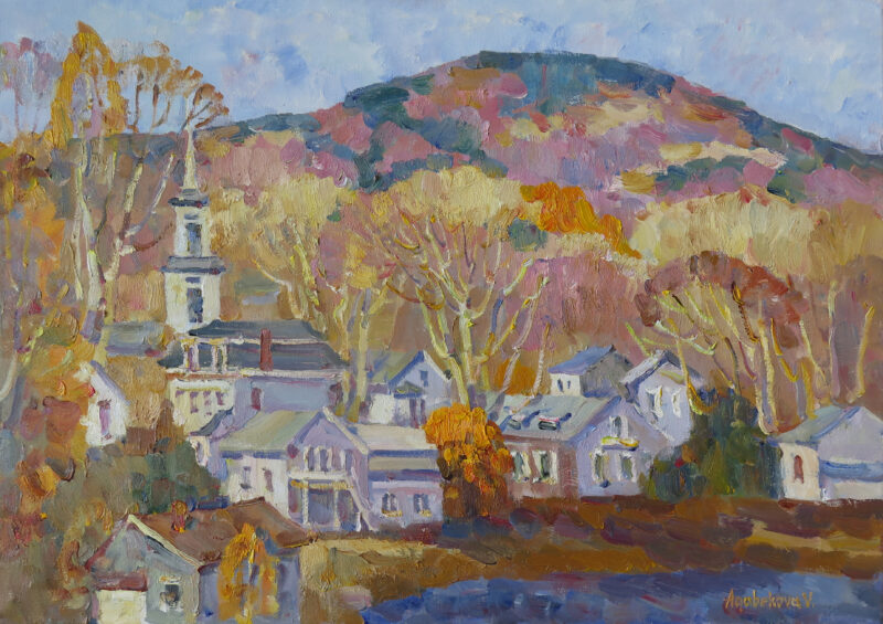 BLUE HILL Agabekova Blue Hill Fall