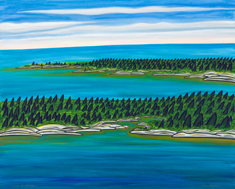 Maine Art Gallery Hopkins Over The Horizon