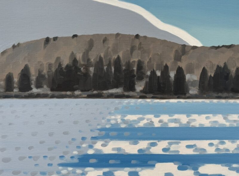 Maine Art Gallery faragher clearingendofmarchnorthernbaypenobscotmaine oilonpanel x