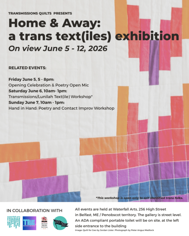 Waterfall Arts Trans Poster