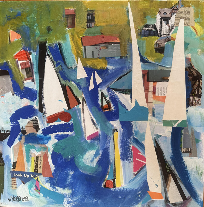 MAINE Herrigal JillianHerrigelSailFragmentsMixedMediajpg