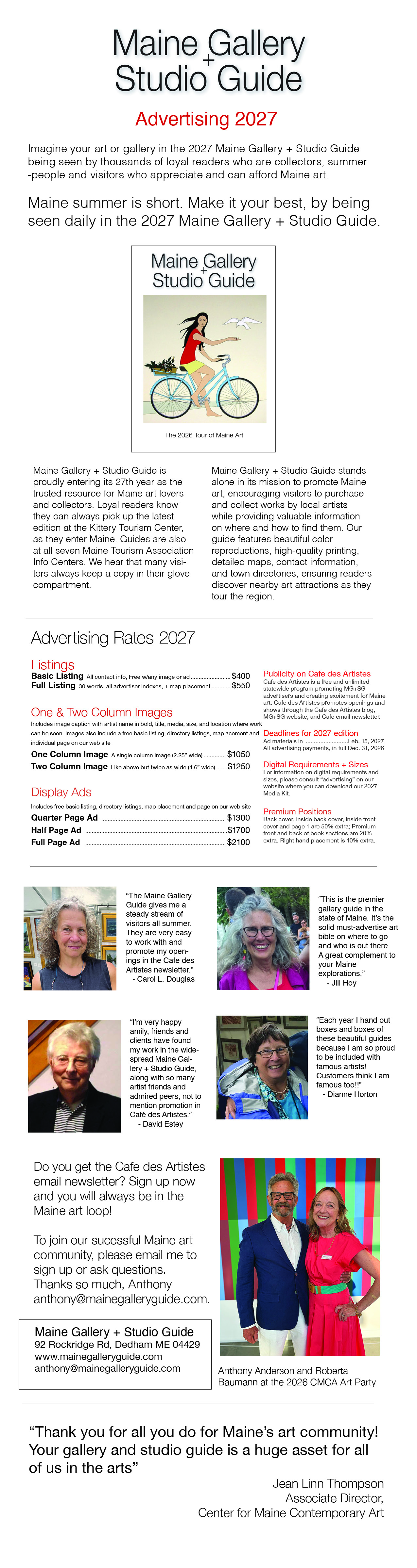 long Advertsing Page